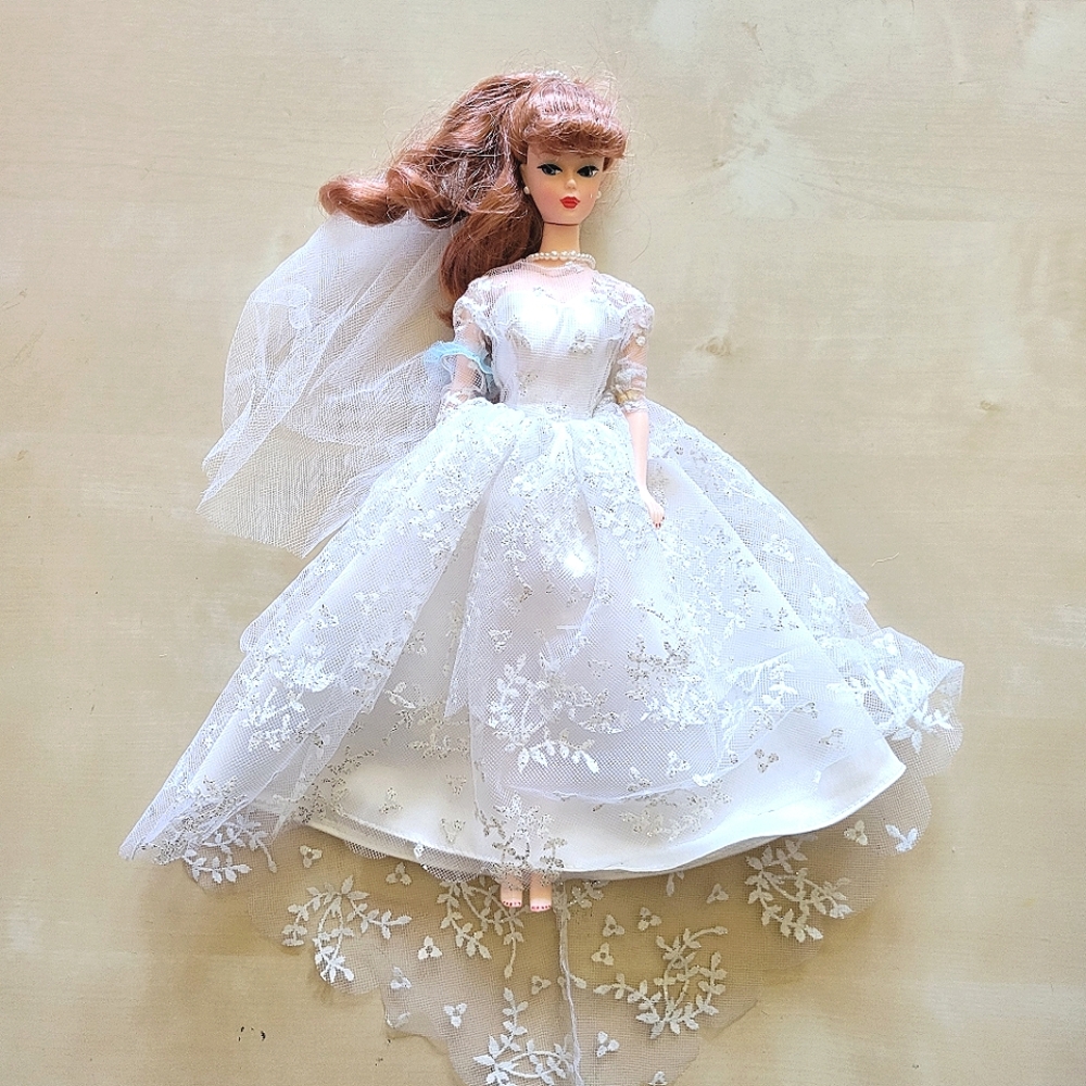Barbie 1959 Reproduction Doll with White Gown